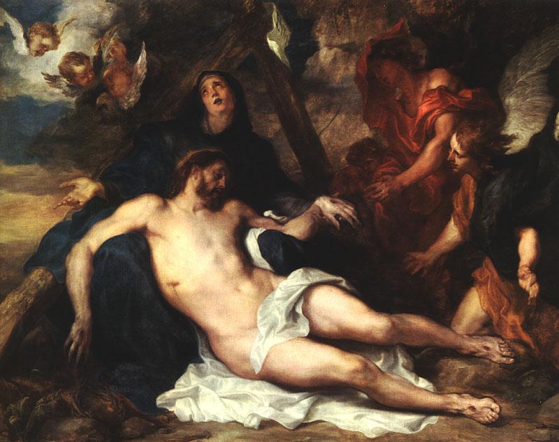 Anthony Van Dyck Deposition_m oil painting picture